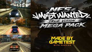 NFS MOST WANTED TRUE VISION 2026 + REMASTERED VEGETATION + 2K REALISTIC WATER (GT MEGAPACK RELEASE)