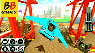 Futuristic Flying Car Racer l  Flying Car Racer Simulation Game screenshot 5