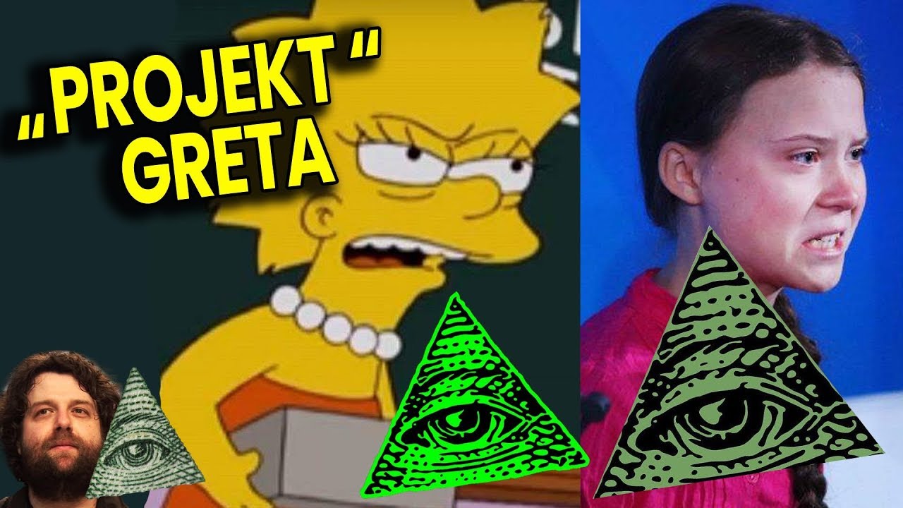 Greta Thunberg to Wychowanka Illuminati Przepowiedziana przez The Simpsons? Plociuch Spiskowe Teorie polska hd