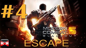 Modern Combat 5: Blackout - iOS/Android - Escape - Walkthrough Gameplay Part 4