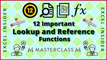 Lookup & Reference Functions | 12 Important Lookup & Reference Functions in Excel other than Vlookup