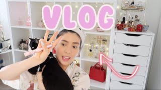 VLOG ...limpia Conmigo+Organizando mis PERFUMES 💛VaneVane