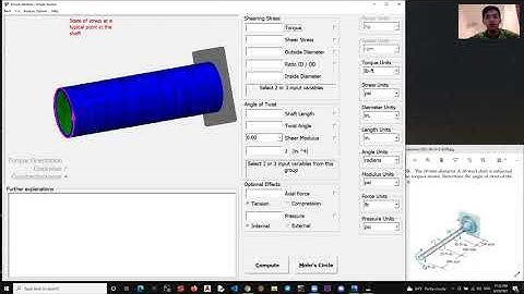 How to use MD Solids in Strength Of Materials- BY Vanney Sreng
