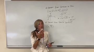 Thinking Problem: Polar/Cartesian Conversions [with Professor Sue Steele]