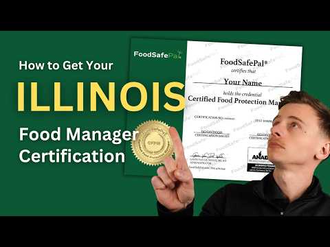 Illinois Food Manager Certification How to Get Certified