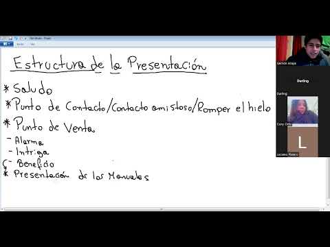 Estructura de la presentación - Gerson Araya