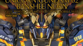 PG Unicorn Gundam Banshee Norn unboxing