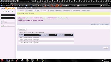 relacion de tablas en wampserver