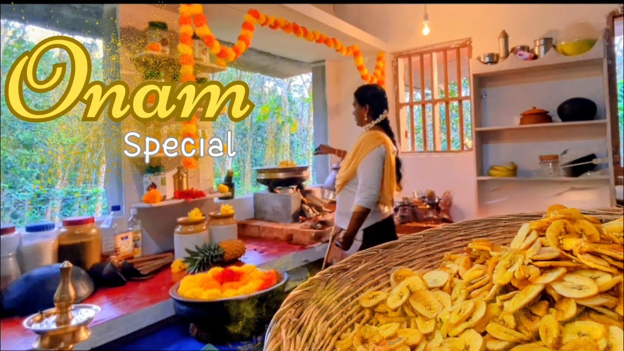 ONAM SPECIAL / ഉത്രാടം ഓണസദ്യ / @traditional cooking style
