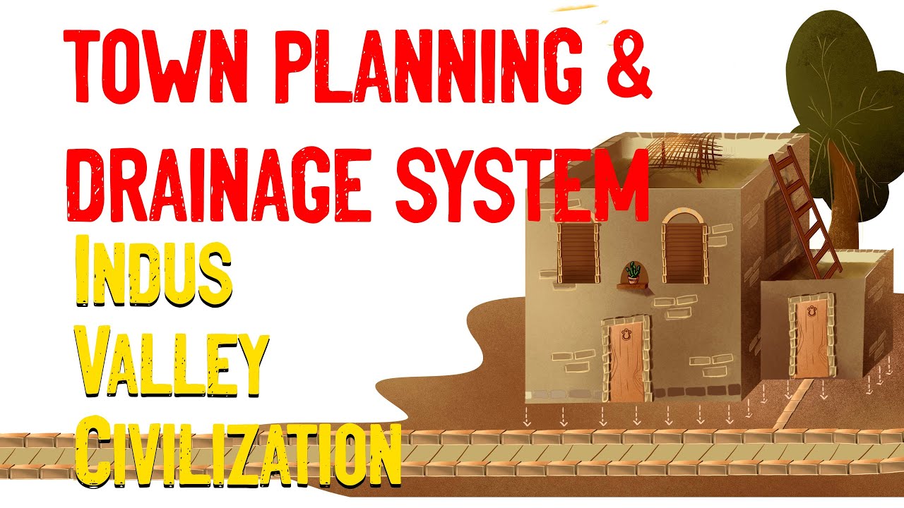 TOWN PLANNING AND DRAINAGE SYSTEM INDUS VALLEY CIVILIZATION YouTube