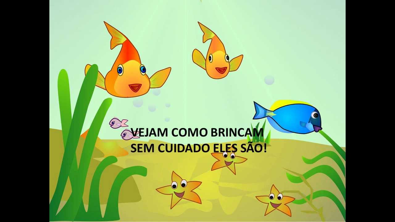 Deus fez os peixinhos para o rio e o mar [Lyric Vídeo]