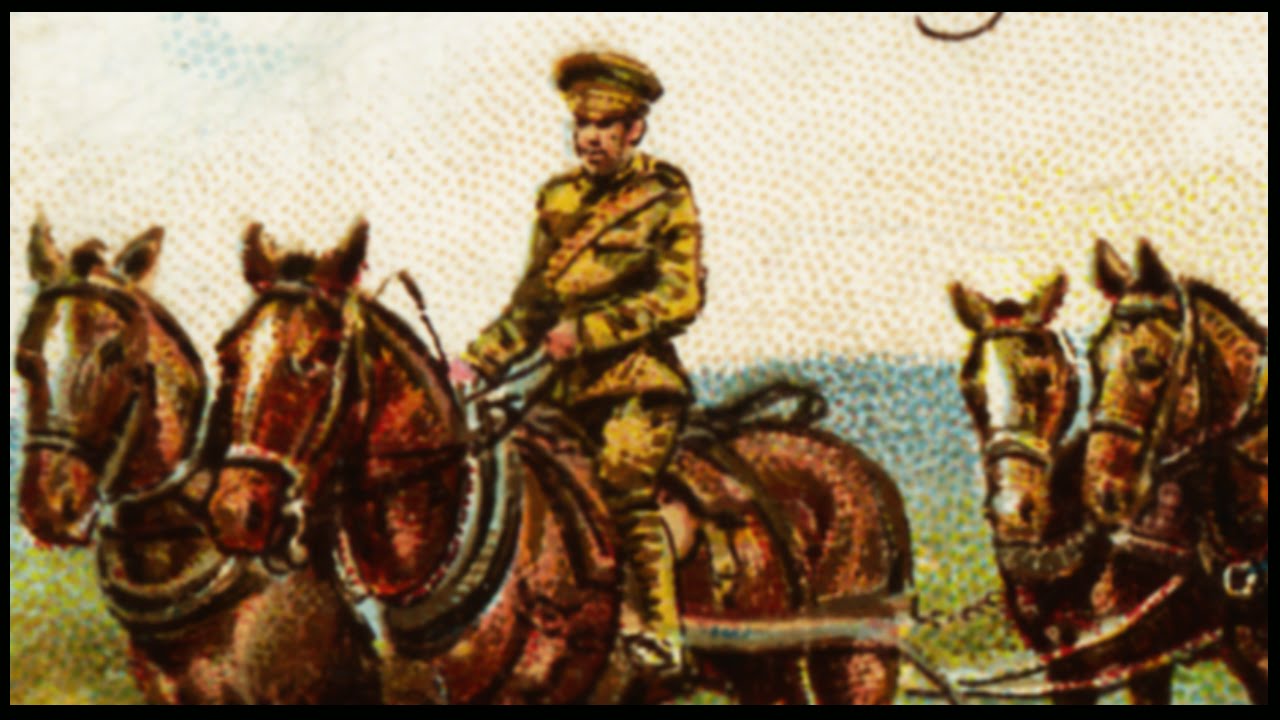 WW1 In Color Cavalry Charge Horse Massacre YouTube