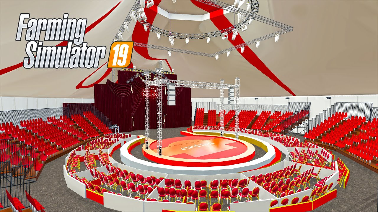 EL MAYOR CIRCO JAMAS MONTADO ENOORME!  | 🏡 FARMING 19