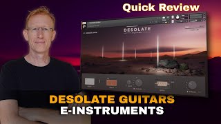 Celebrity Desolate Guitars by e-instruments - Quick Review and Demo Wealth