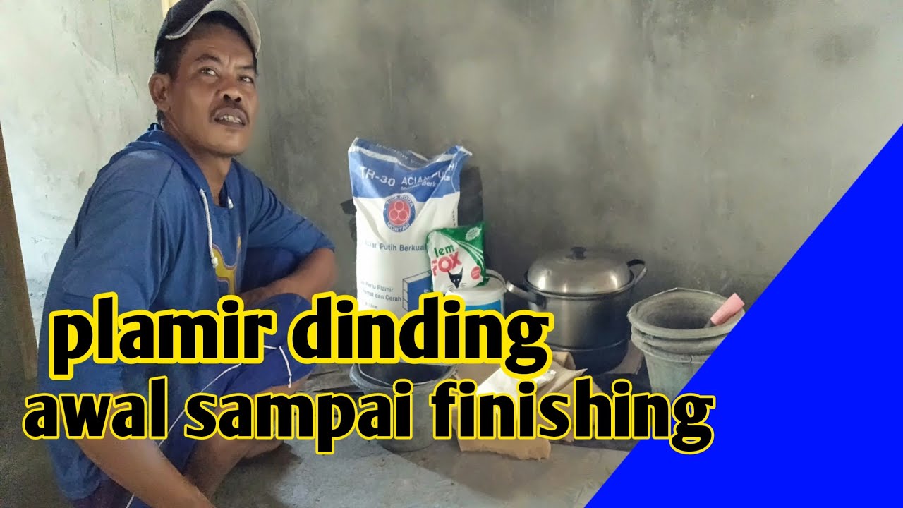 Cara Mudah Plamir Dinding 2021