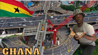 4k 360 view of the Mega project ongoing in Accra Ghana