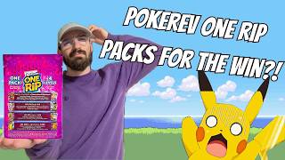 10 PokeRev One Rip Packs… Can We Hit a LEVEL 100?! 🤯🔥