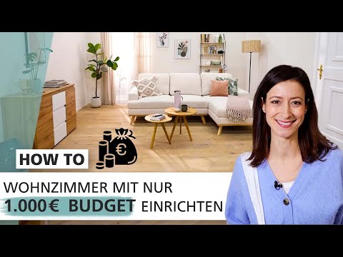 Wohnzimmer mit nur 1000 Euro Budget einrichten | How to | INTERIYEAH!