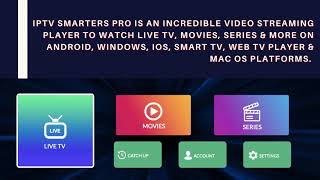 IPTV SMARTERS PLAYER - THE BEST IPTV PLAYER BY SMARTERS screenshot 5