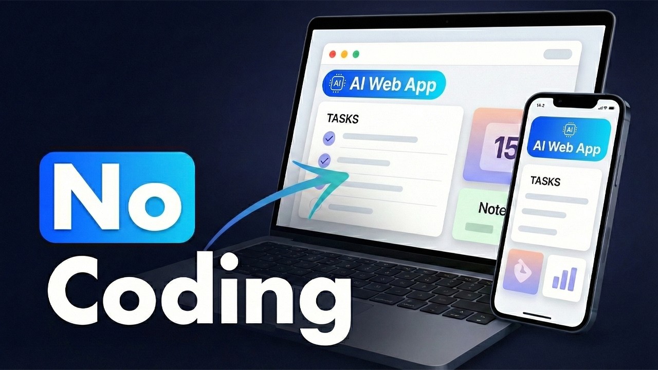 I Built a Real AI Web App Using Google AI — FREE & No Coding - YouTube