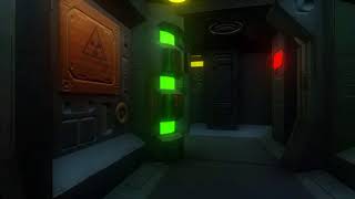 Celebrity Sci-fi Hallway Scene - Demo Wealth