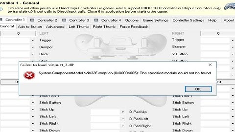 Xbox360ce System ComponentModel Win32Exception(0x80004005): The specified module could not be found