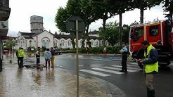 Inondations à Salies