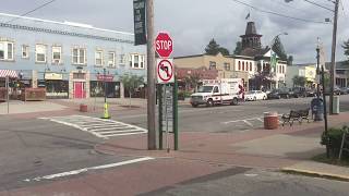 Warrensburg EMS Ambulance 750 and Lake George Fire Rescue 134 Responding