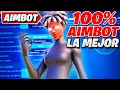 LA MEJOR SENSIBILIDAD AIMBOT (Edita X10 Rápido) FORTNITE CONFIGURACIÓN MANDO PS4/XBOX/SWITCH/PC