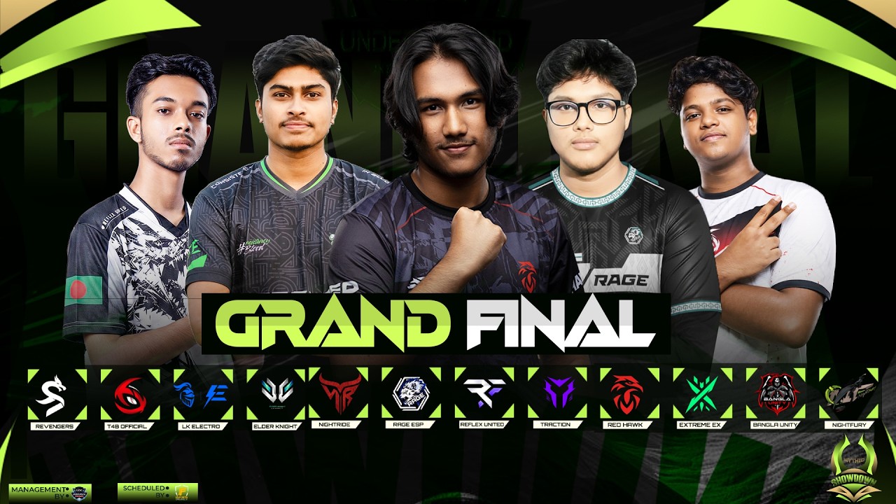 [🛑LIVE] GRAND FINAL | UDG MYTHIC SHOWDOWN  ft. RHK,EXE,RFX,ELC,RAGE,2XD,BU,NR,RVG,T4B,N8F