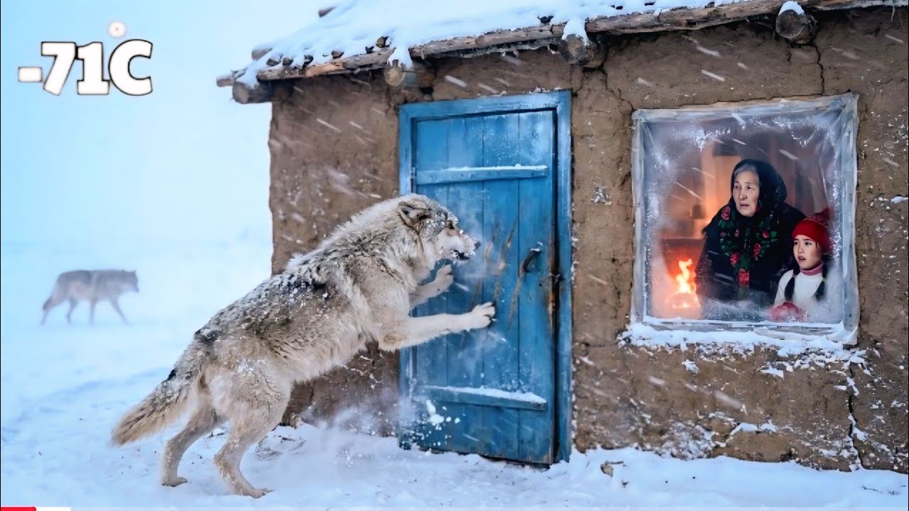 Ur gorventenn erc’h e –77°C | Ur gwreg intañv 91 vloaz ha he bugel-vihan o wareziñ an deñved diouzh