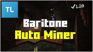 How to Get Baritone AutoMiner in TLauncher 1.20.2 → 1.20.1