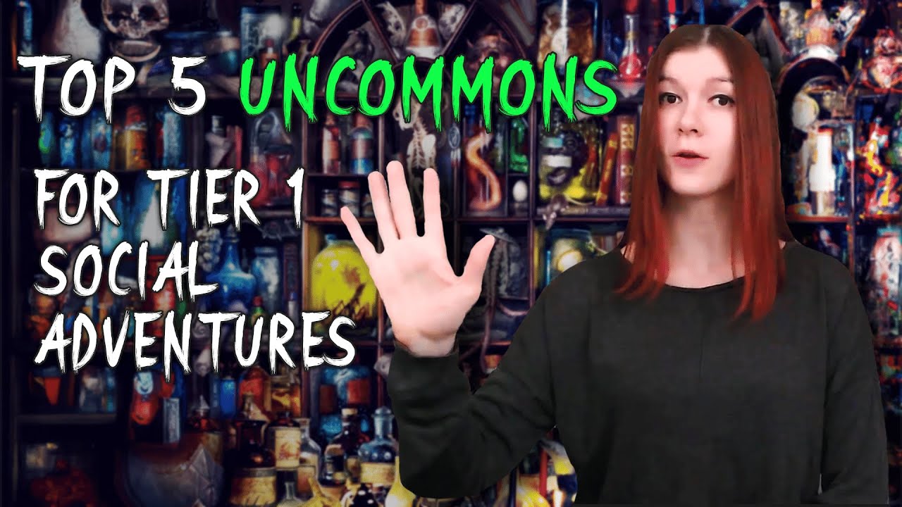 Top 5 Uncommon Social magic items for 1-4 level party adventure DND ...