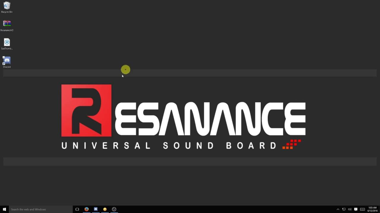 Resanance  Discord Soundboard