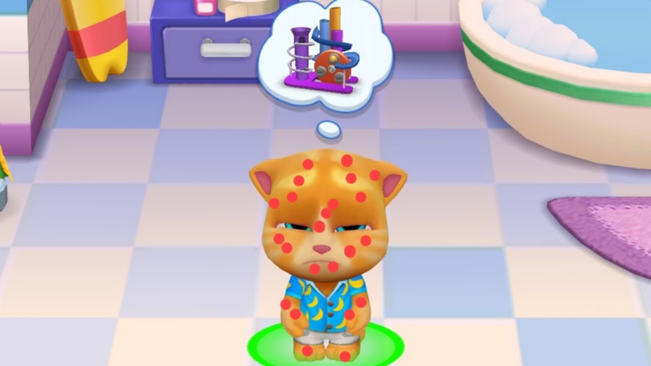 Ginger pega catapora! 😮