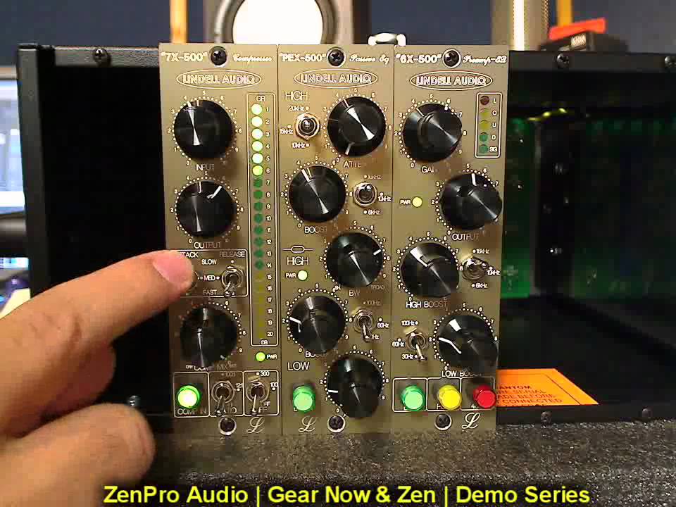 Lindell Audio 7X-500 Compressor @ ZenProAudio.com - YouTube
