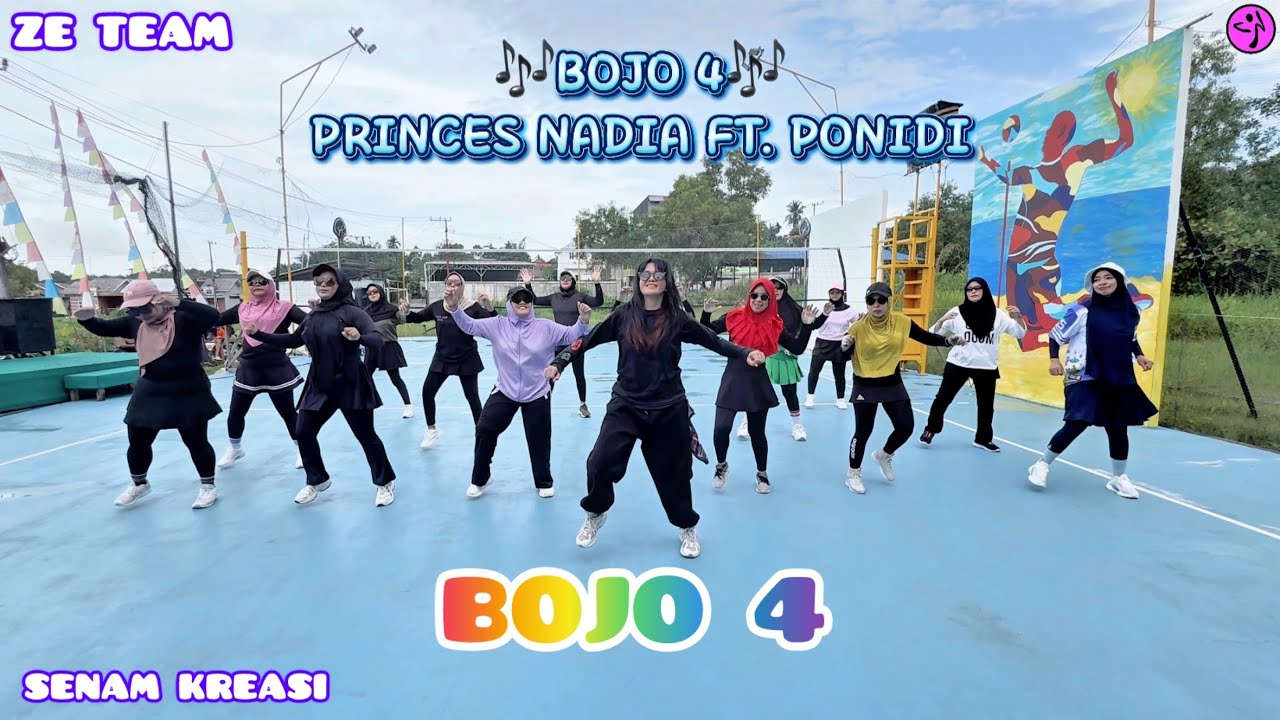 BOJO 4 ➖ PRINCES NADIA FT. PONIDI / ZUMBA / SENAM KREASI / VIRAL TIKTOK / DANCE WORKOUT / BALIKPAPAN