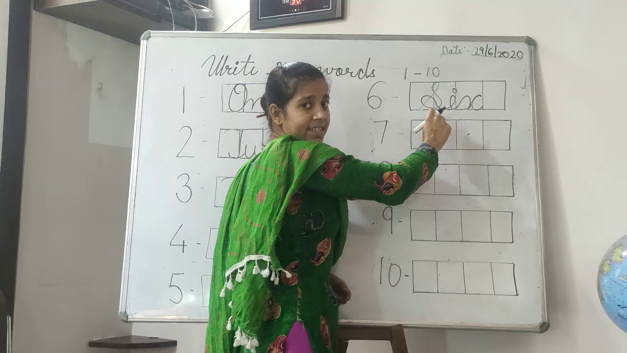 number names 1 to 10 youtube