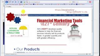 ImagiSOFT Roth IRA Software Full Training screenshot 2