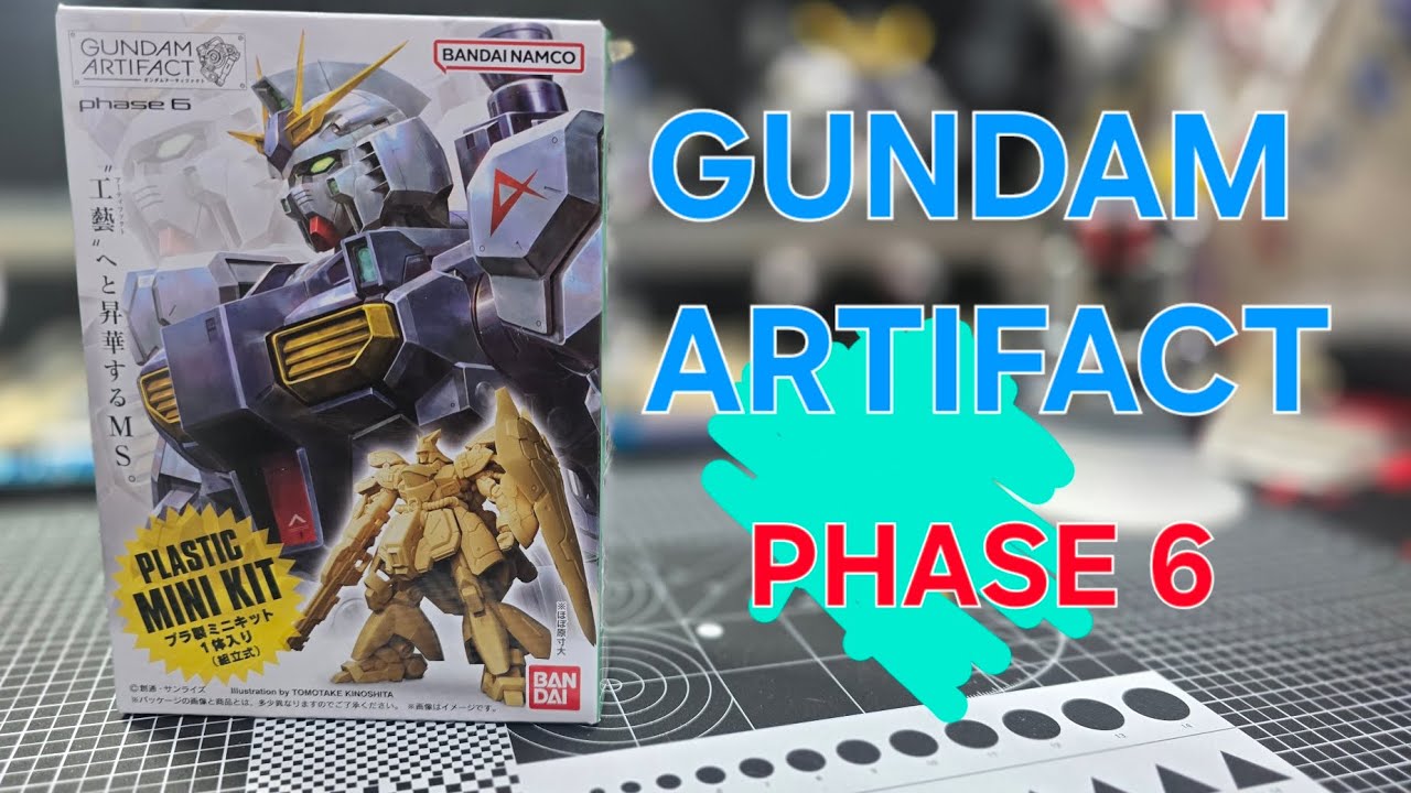ロボット GUNDAM ARTIFACT phase 6 BOX Gundam Artifact Phase 6 Review | Tiny 70 Part Gunpla With a Secret