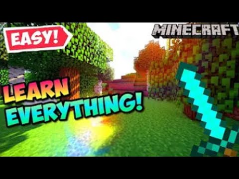 Ultimate Minecraft starter guide ! Learn everything - YouTube