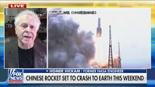 Homer Hickam on Fox and Friends   May 8