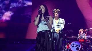 The Vamps ft. Maggie Lindemann - Personal (Night & Day Tour: Sheffield FLY DSA Arena 14/04/18)