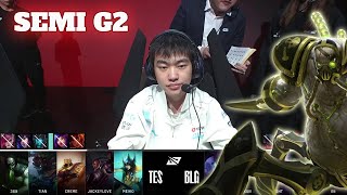 BLG vs TES - Game 2 | Semi Final S14 LPL Spring Playoffs 2024 | Bilibili Gaming vs Top Esports G2