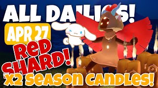 Cinnamaroll Quests, x2 Season Candles, Cakes, and Red Event in Vault of Knowledge nastymold Apr 27