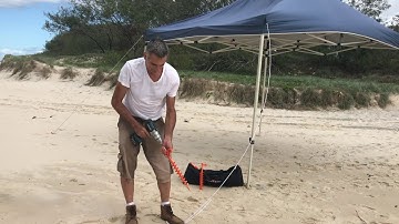 What If I Showed You A New Way To Sand Anchor Your Pop Up Canopy