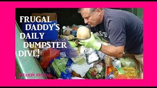 DUMPSTER DIVING ~ FRUGAL HUSBAND HIT THE ALDI DUMPSTER HARD AND  BROUGHT HOME A FANTASTIC MEGAHAUL!