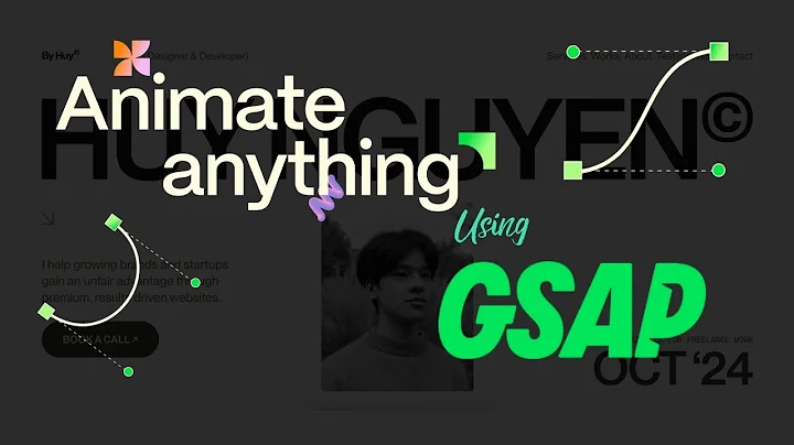 Mastering Website Animation with GSAP | Animated Web Design Tutorial