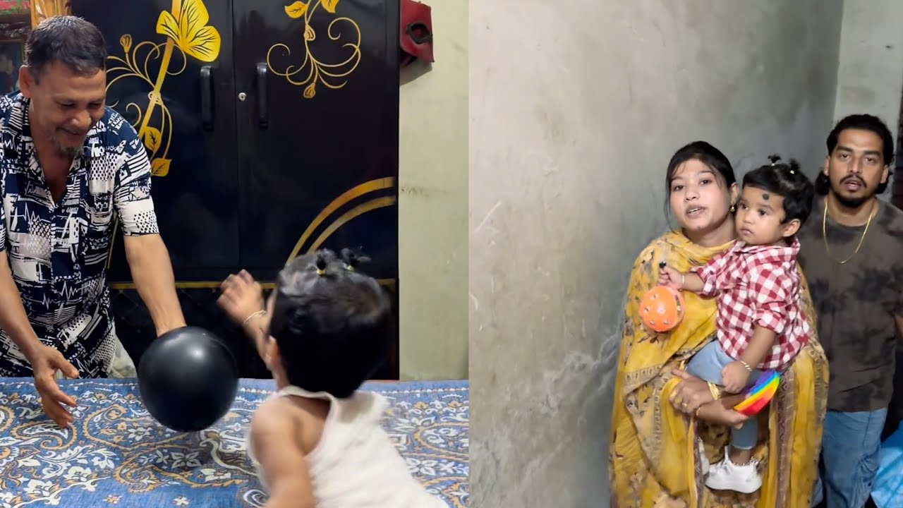 এতো রাতে হঠাৎ করে বাবার বাসায় গিয়ে সারপ্রাইজ দিলাম 🙈