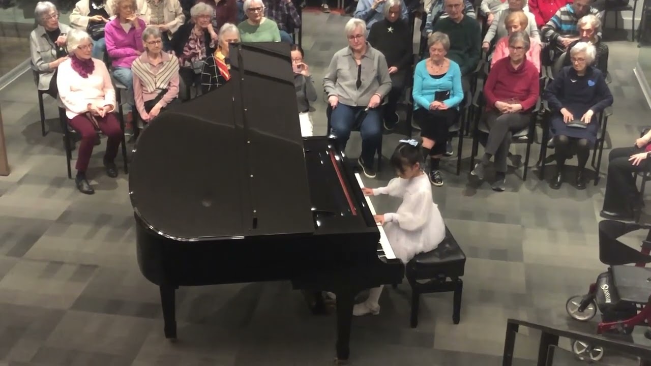 Xiuying  Zheng performs Waltz in A minor, by F. Chopin